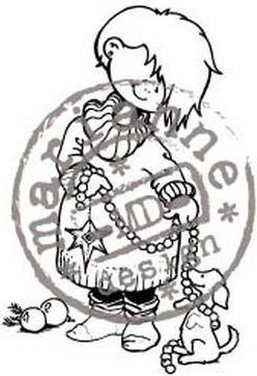 Marianne Design Clearstamp Decoratie Hm9447