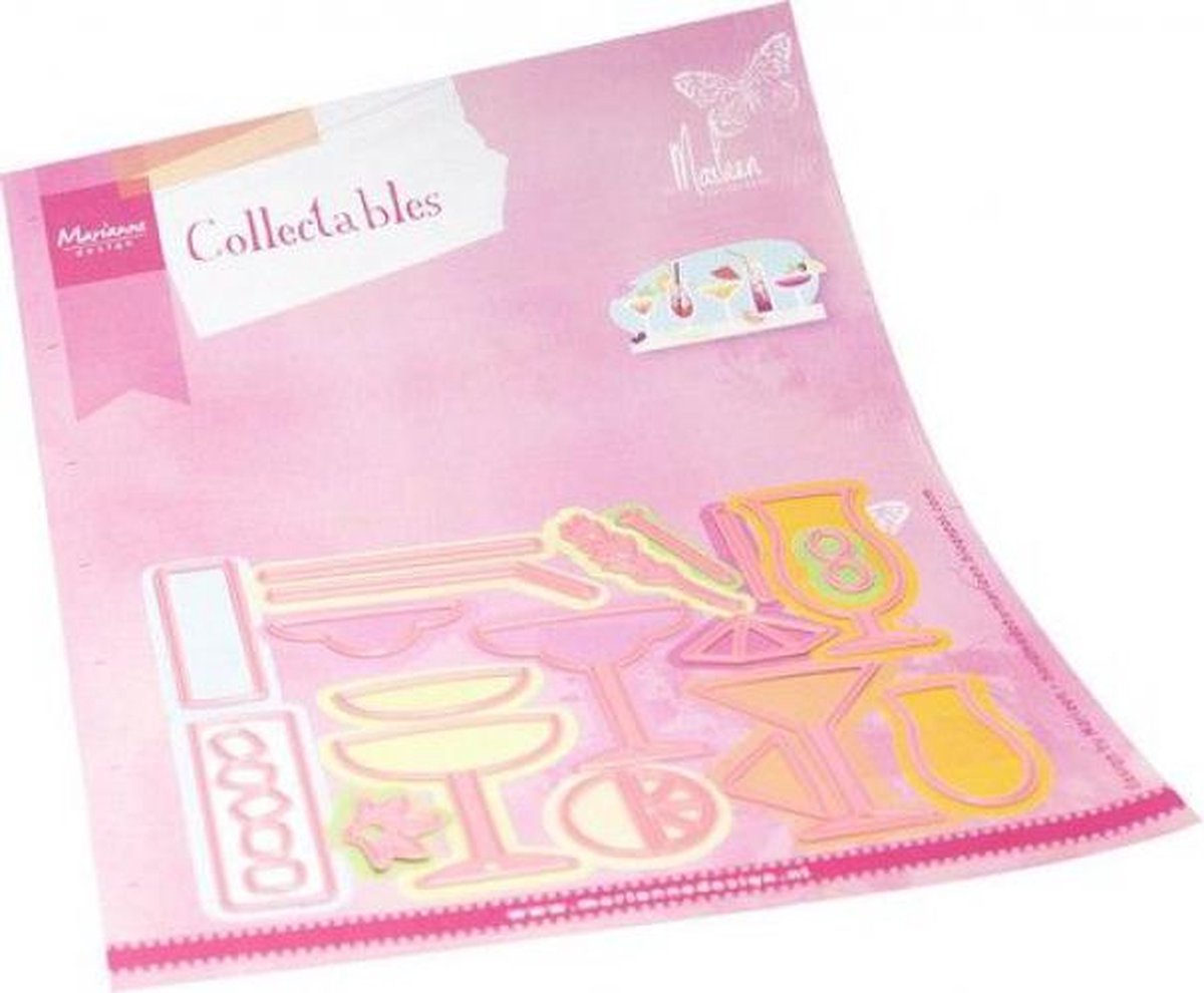 Marianne Design Collectable, Cocktails & mocktails by Marleen