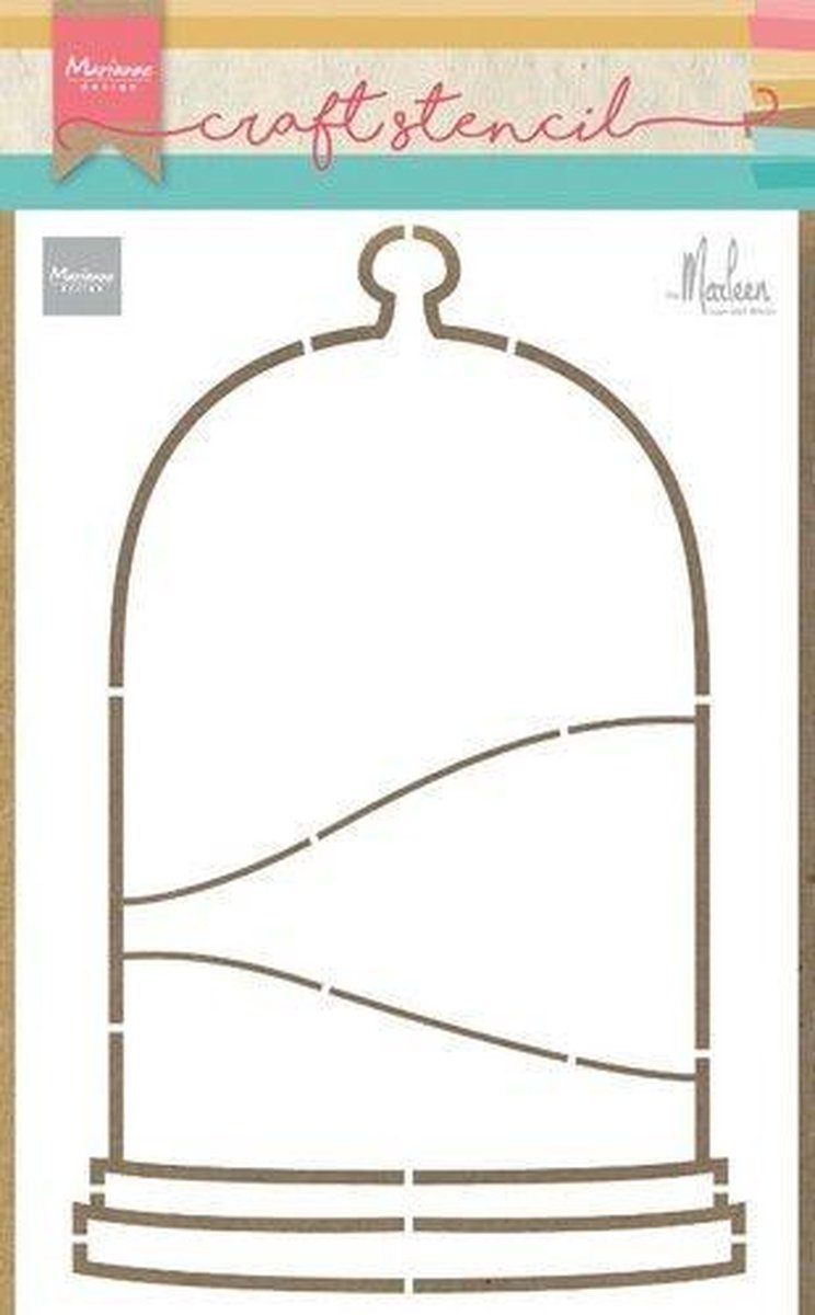   Craft Stencil Stolp by Marleen PS8074 21 x 15 cm (10-20)