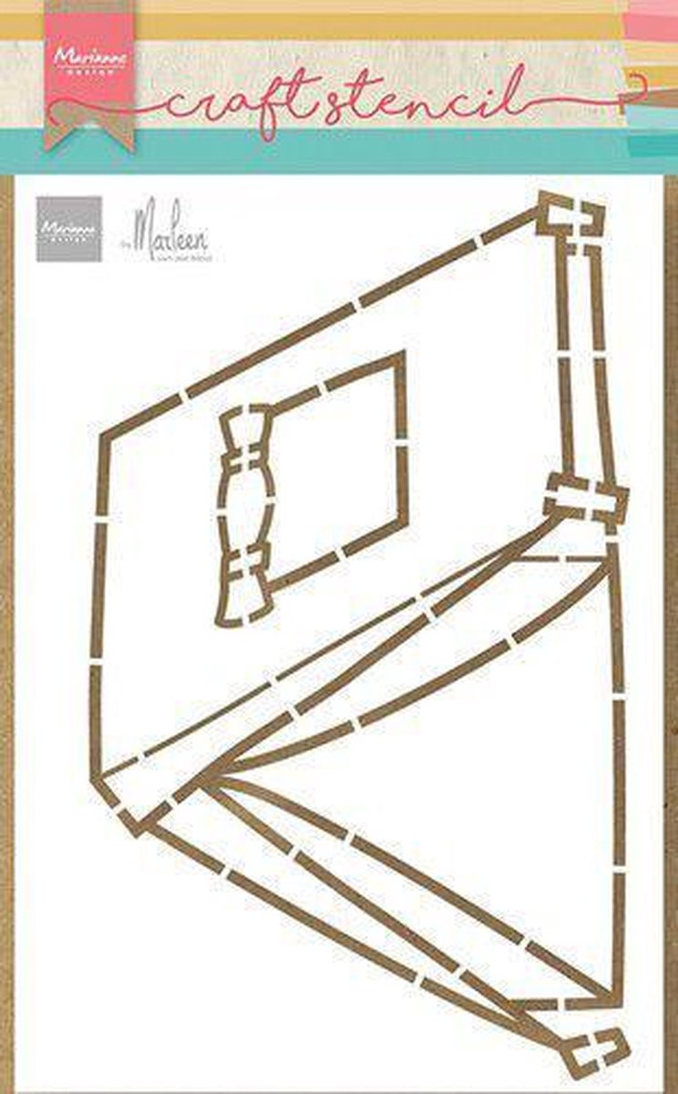   Craft stencil - Tent van Marleen