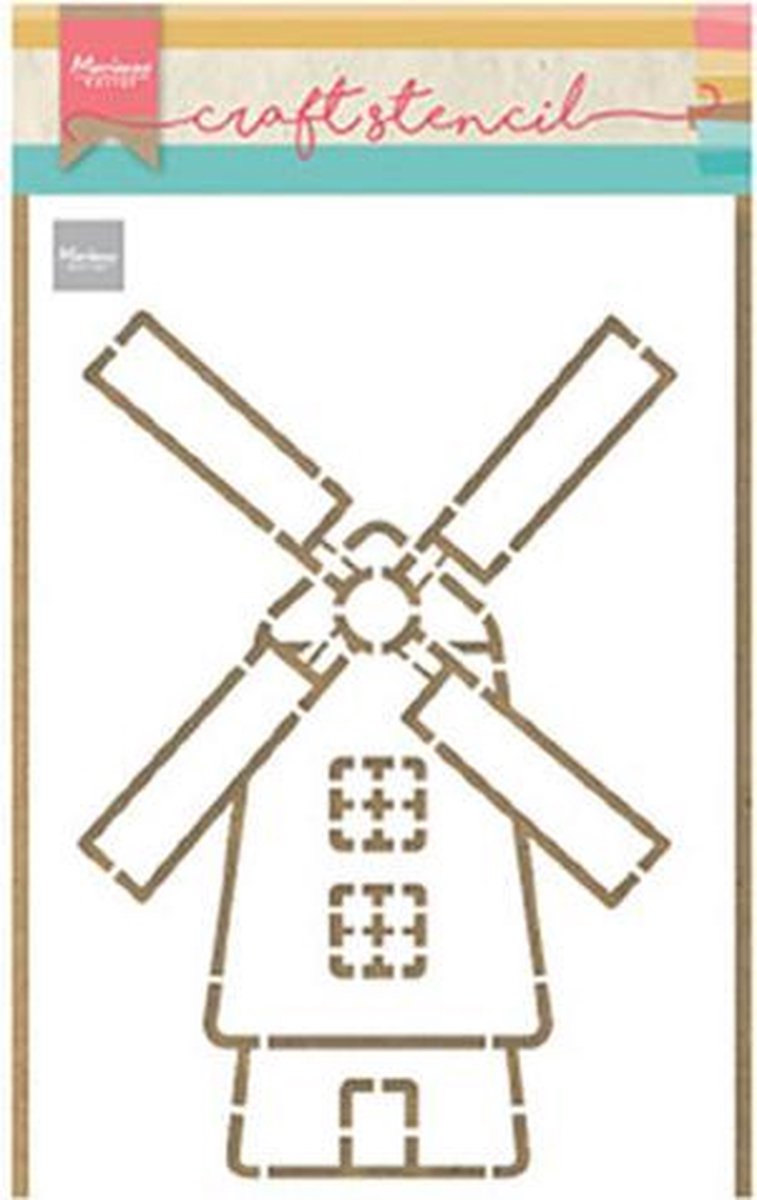   Craft stencil Windmill