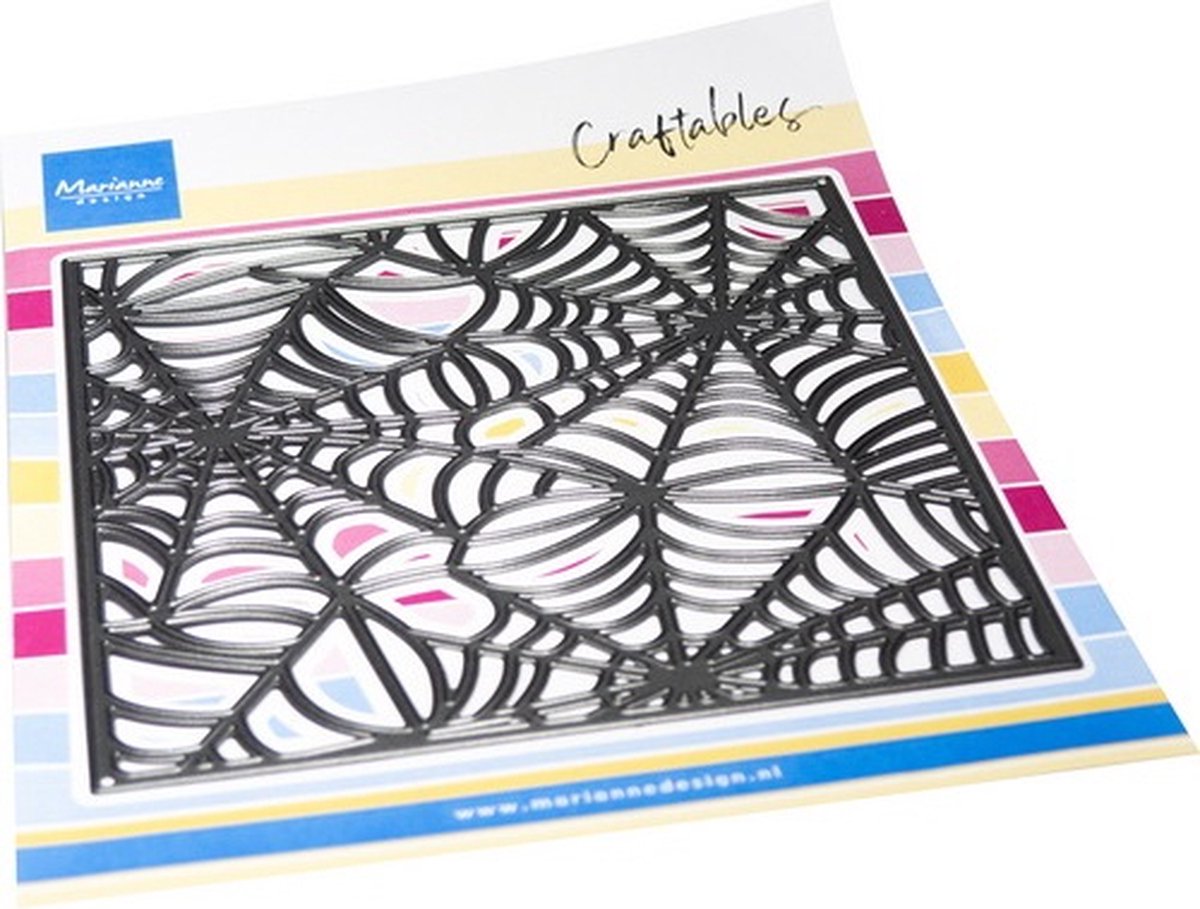 Marianne Design Craftable, Background Spiderweb