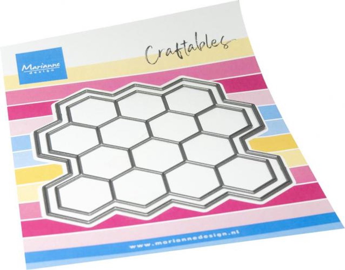 Marianne Design Craftable, Pixel Hexagon