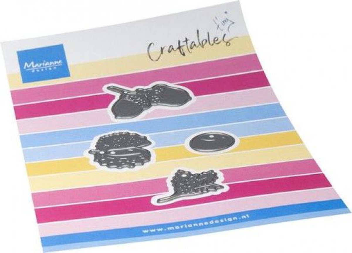 Marianne Design Craftable, Tiny’s acorn & chestnut