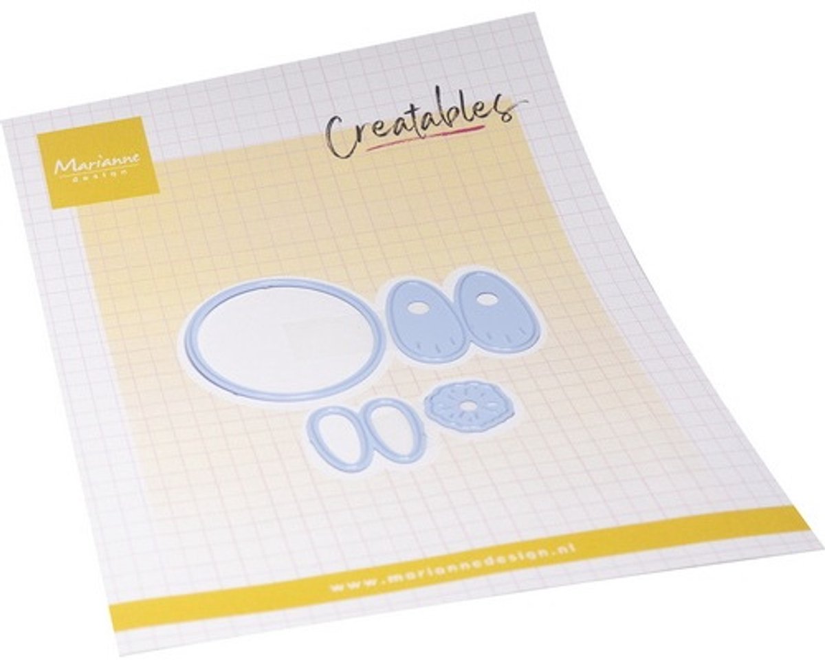 Marianne Design Creatable, Bunny pompom