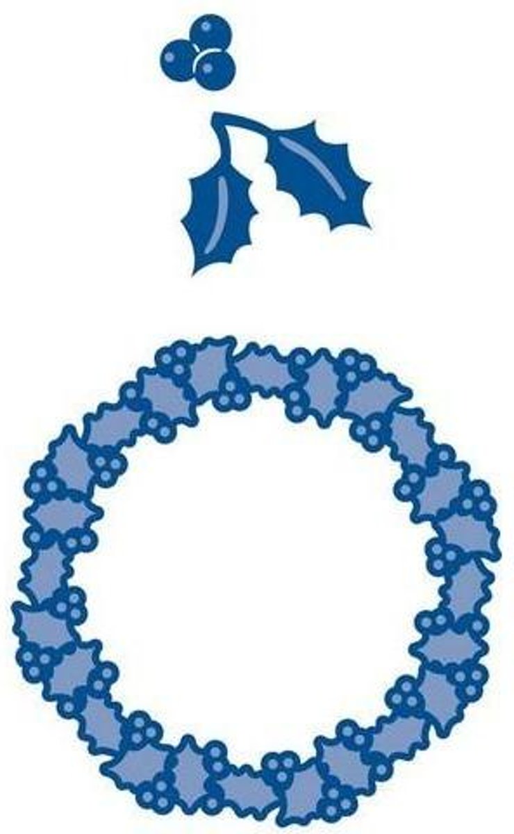 Marianne Design Creatable Mal Hulst krans LR0127