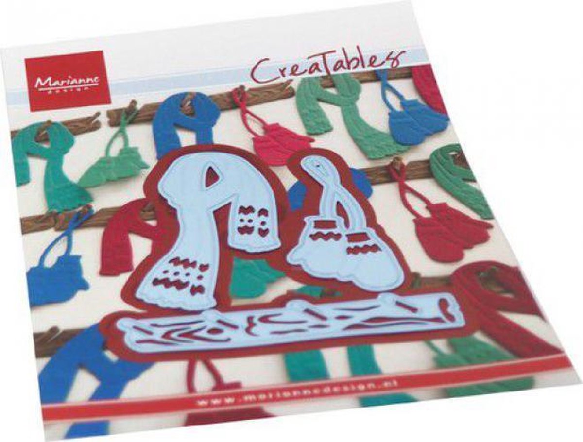   Creatables LR0686 - Wanten en sjaal