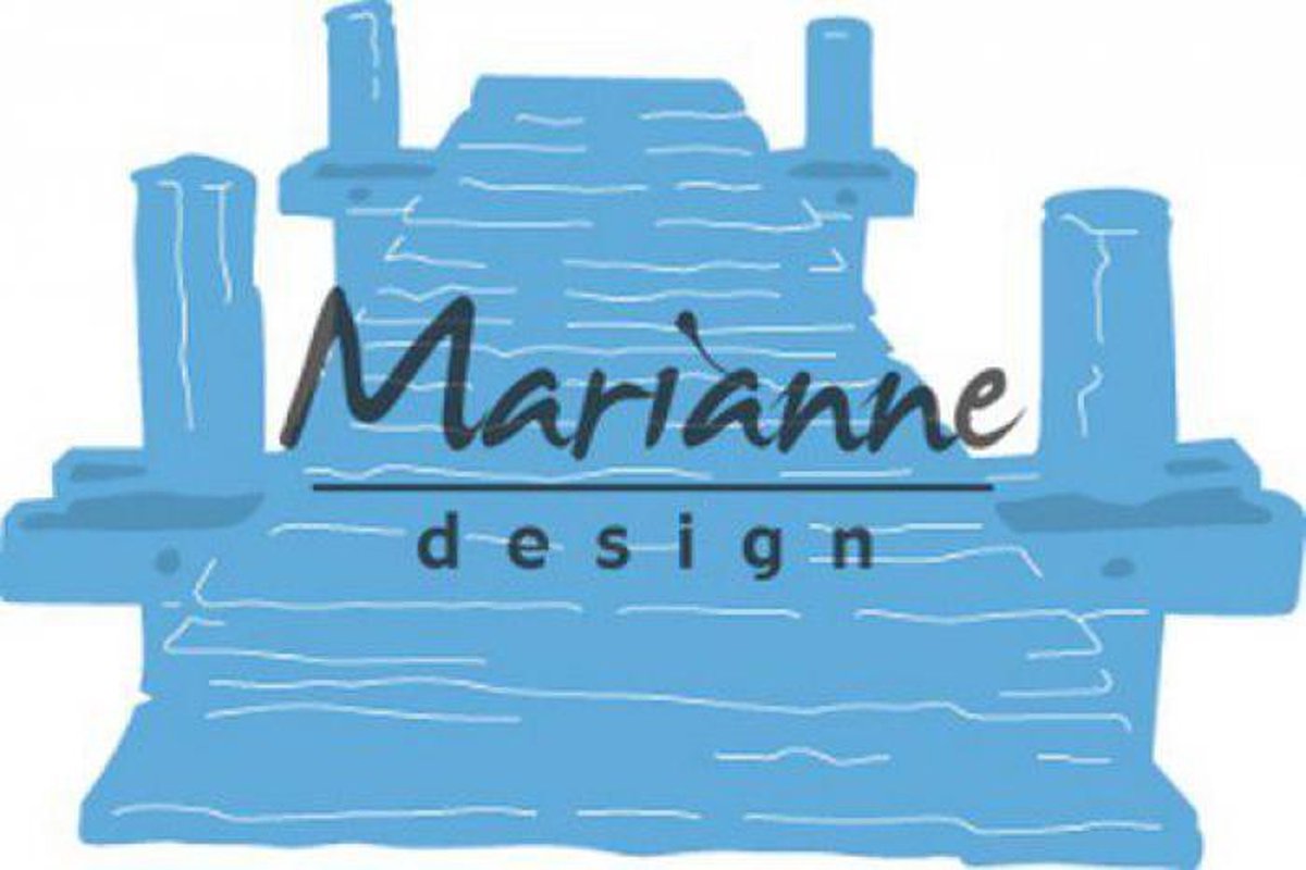 Marianne Design Creatables snij en embosstencil - Tinys Strandsteiger