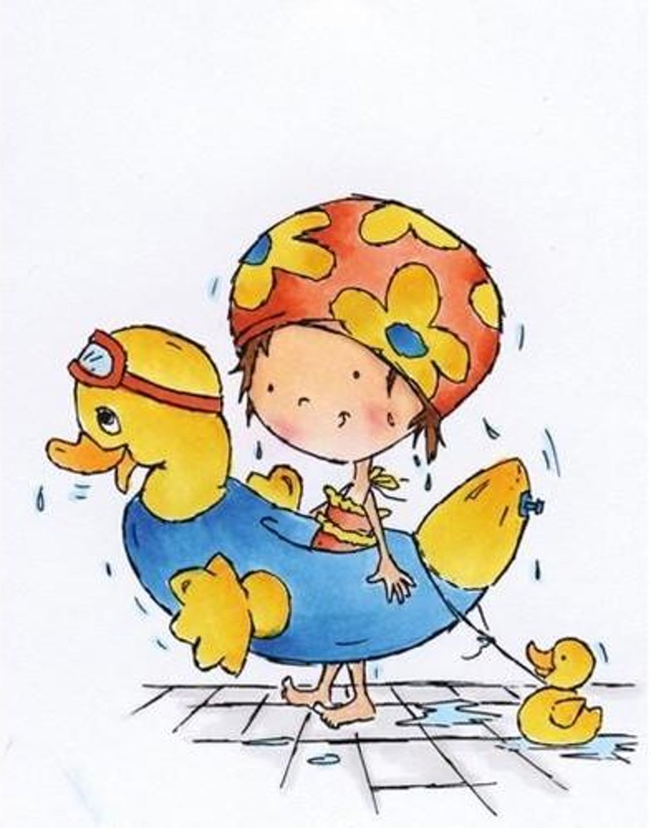     Don & Daisy Swimming Daisy DDS3348