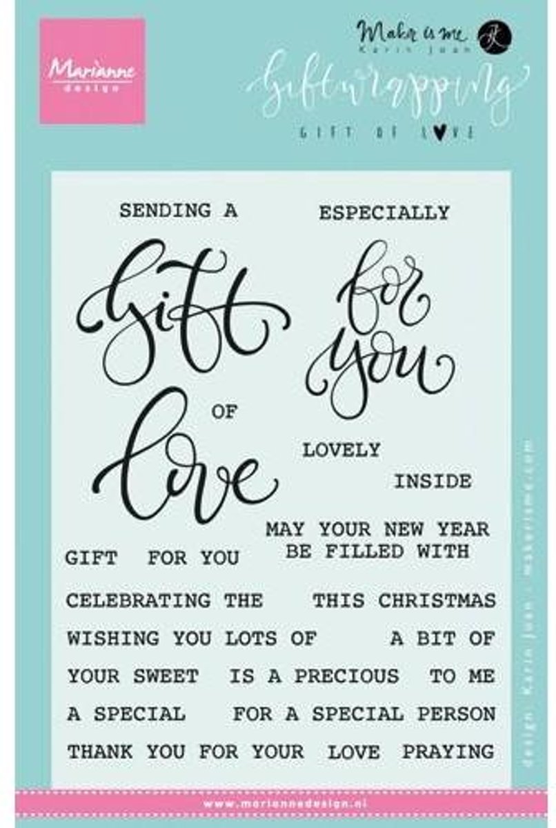     Giftwrapping Gift of love (EN) KJ1718