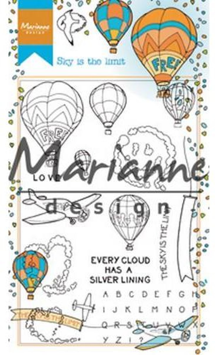     Hettys Border Sky is the limit HT1634 95x140 milimeter