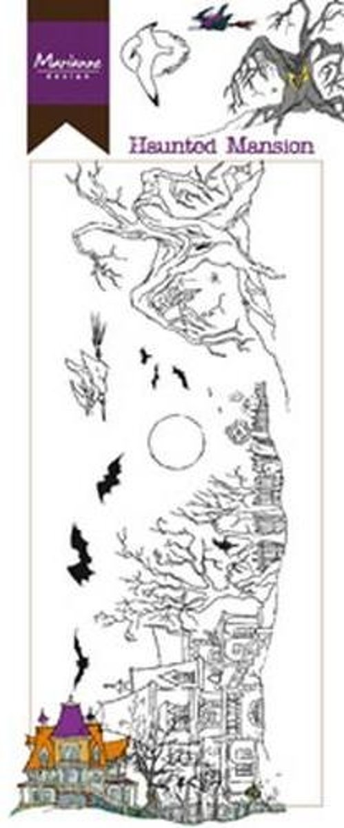     Hettys border Haunted Mansion HT1627
