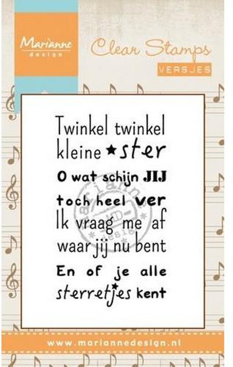     Liedje Twinkel twinkel kleine ster CS0964