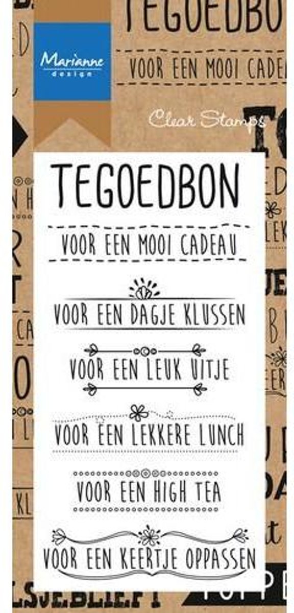     Van voor en tegoedbon (Nederlands) CS0972