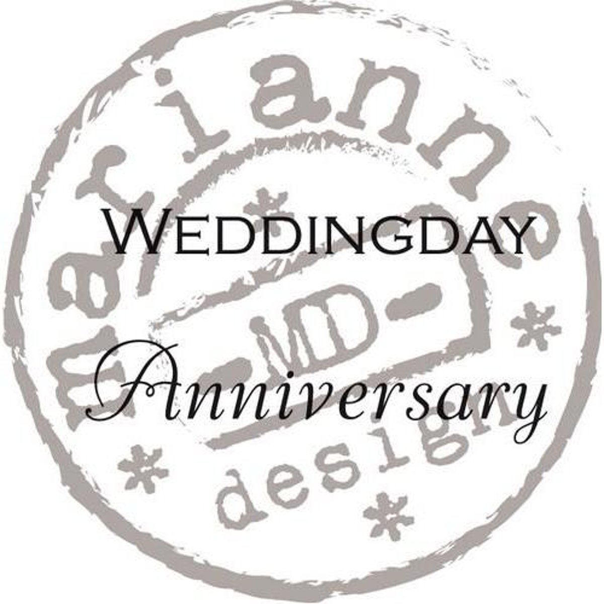     Weddingday Anniversary CS0886