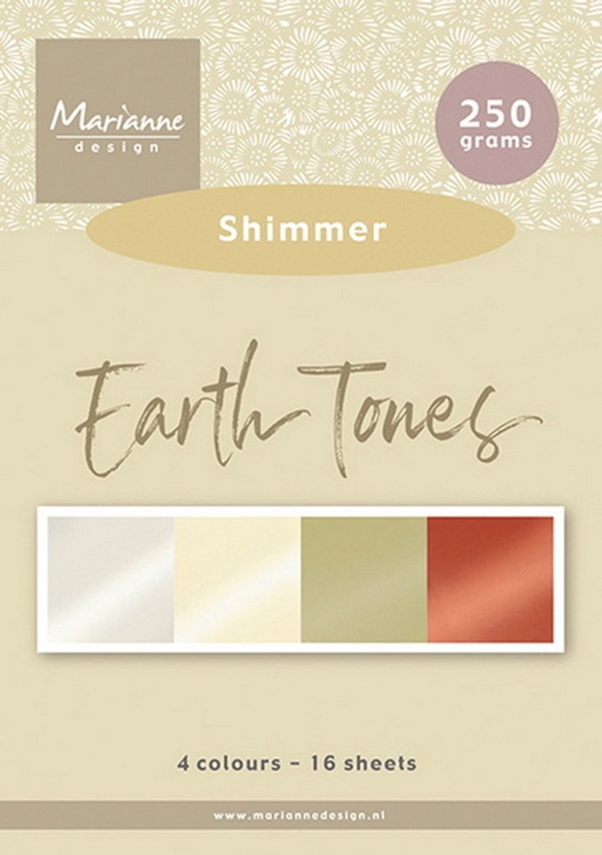 Paper Pad, Earth tones – Shimmer A5