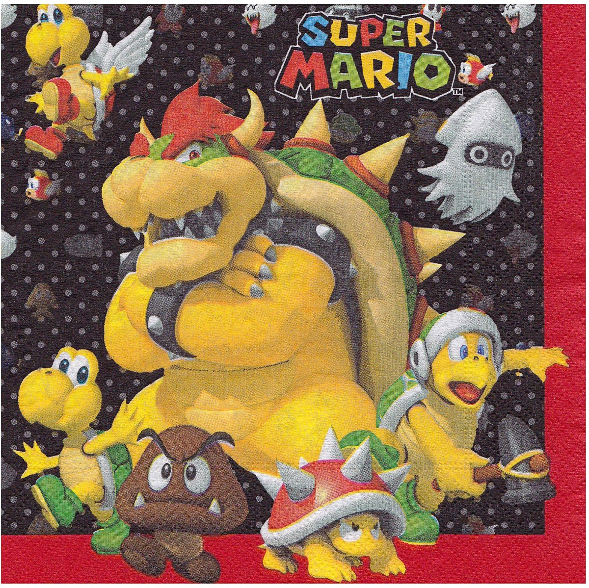 20 papieren Super Mario™ servetten -  