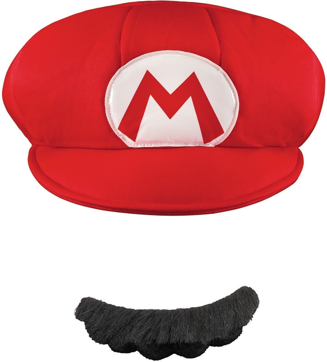 Mario™ pet en snor voor volwassenen - Verkleedhoofddeksel