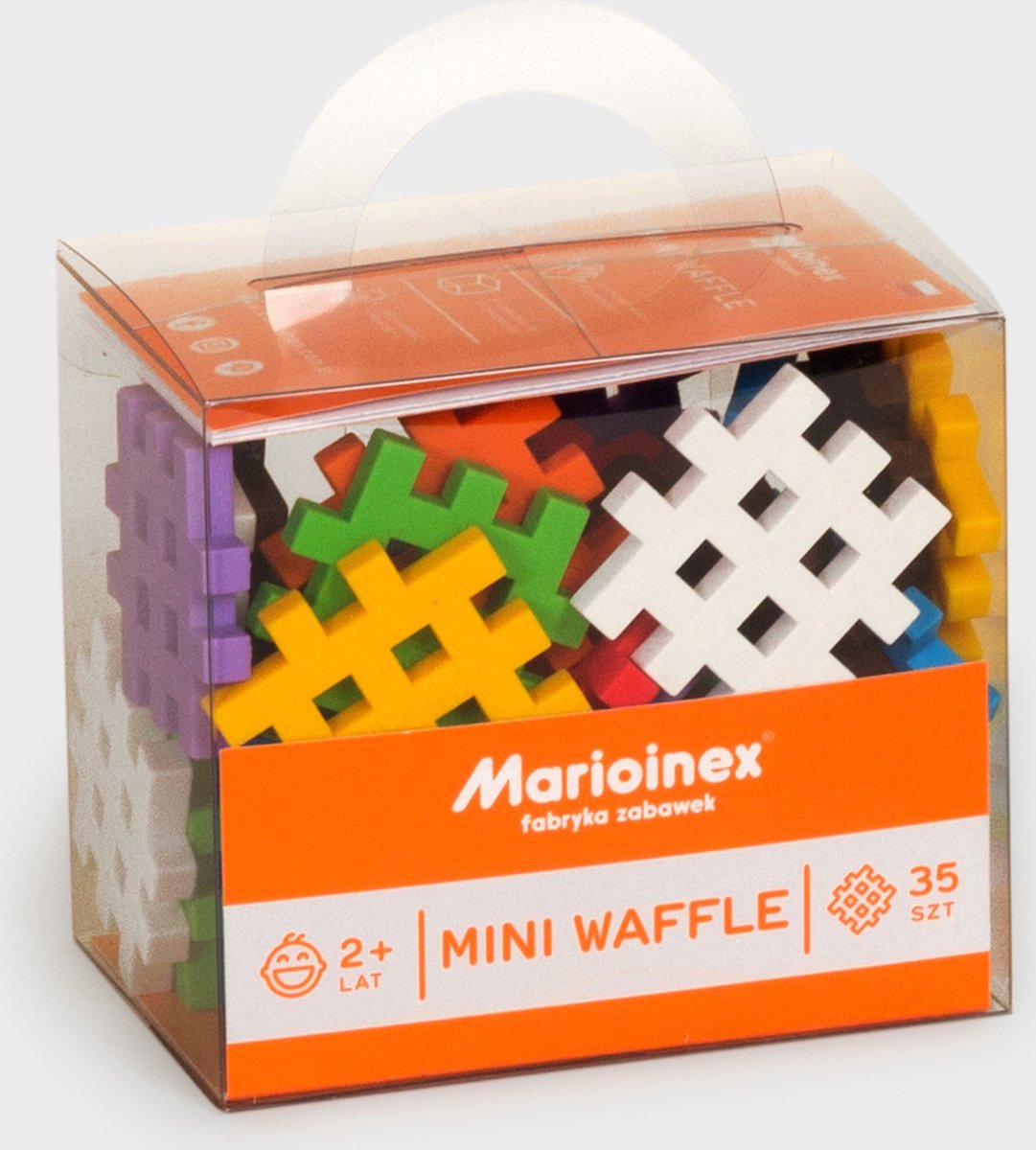 Mini wafel blokken 35 stuks - Marioinex - vanaf 24 maanden