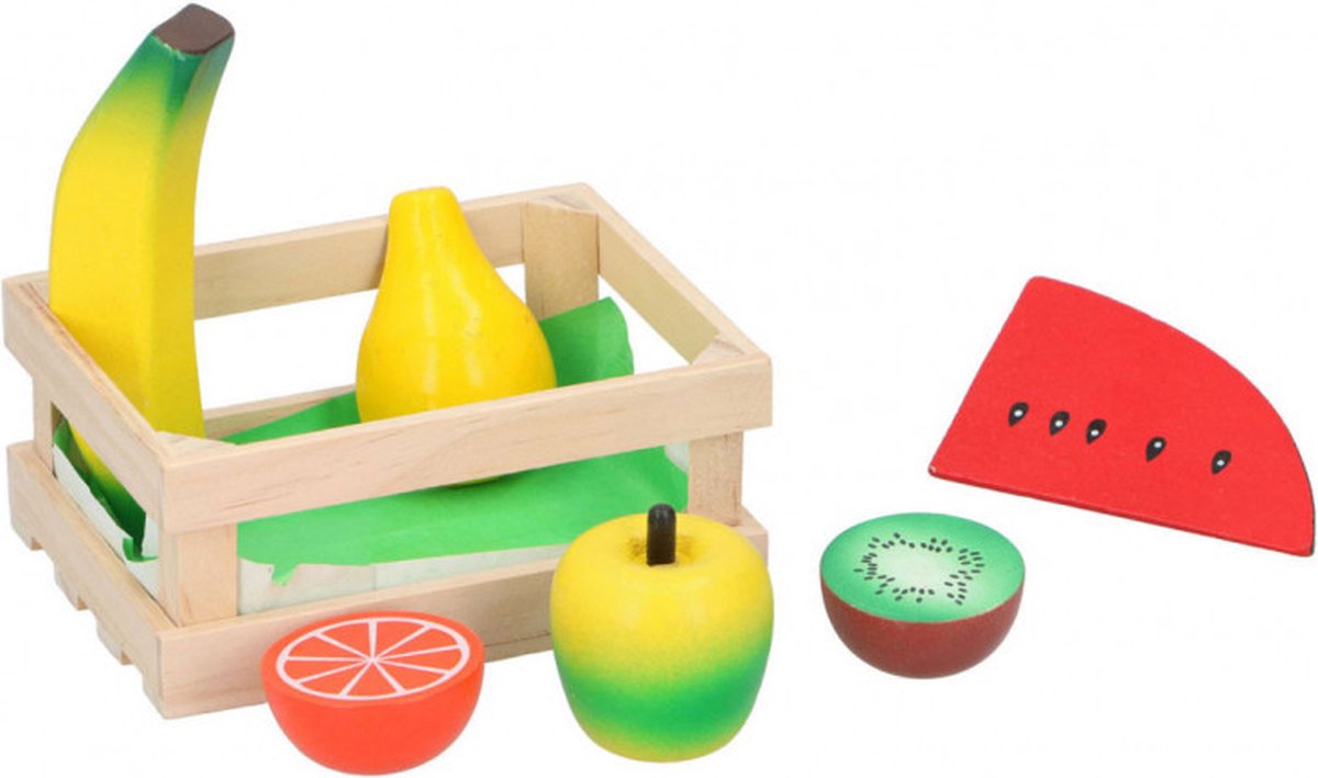 Marionette - Houten Kistje - Voedsel - Willekeurige Inhoud - Speelset - 2+ Jaar