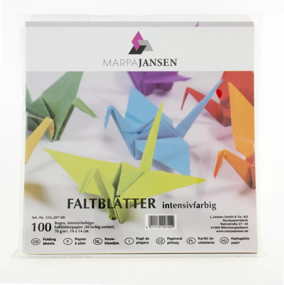 MarpaJansen - Origami Papier - 14x14 cm - 100 vel