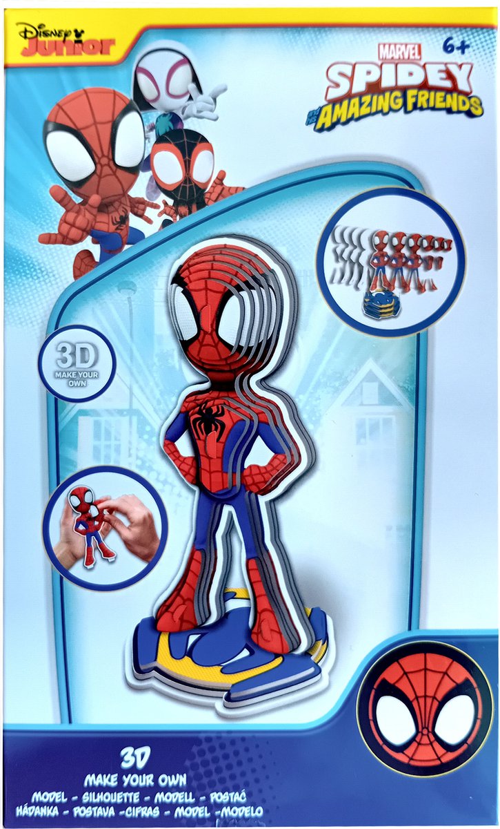Marvel Spidey - 3D model maken - DIY - Spidey