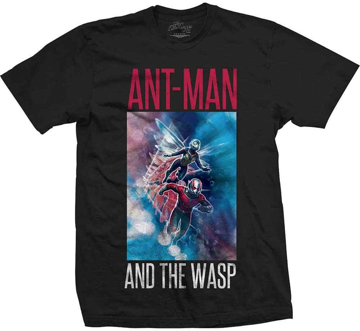 Ant-Man And The Wasp - Action Block heren unisex T-shirt zwart - M