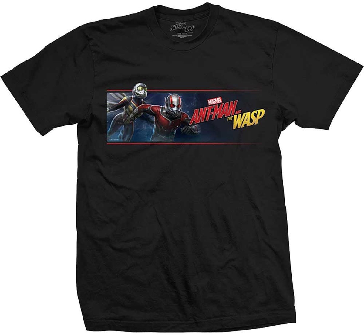 Ant-Man And The Wasp - Banner heren unisex T-shirt zwart - M