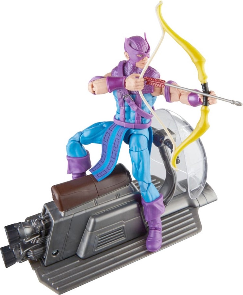 Hasbro The Avengers - Avengers: Beyond Earths Mightiest Marvel Legends Hawkeye With Sky-Cycle 15 cm Actiefiguur - Multicolours