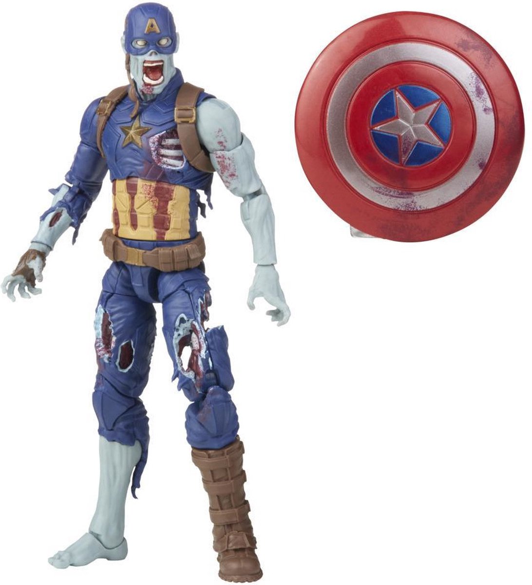 Marvel Avengers Legends Series Zombie Captain America - Actiefiguur