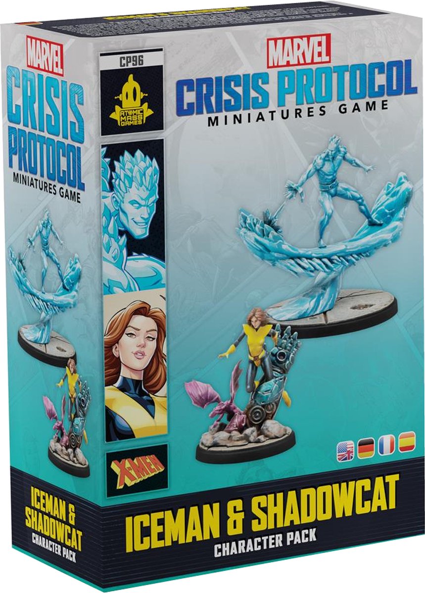 Marvel Crisis Protocol Iceman & Shadowcat