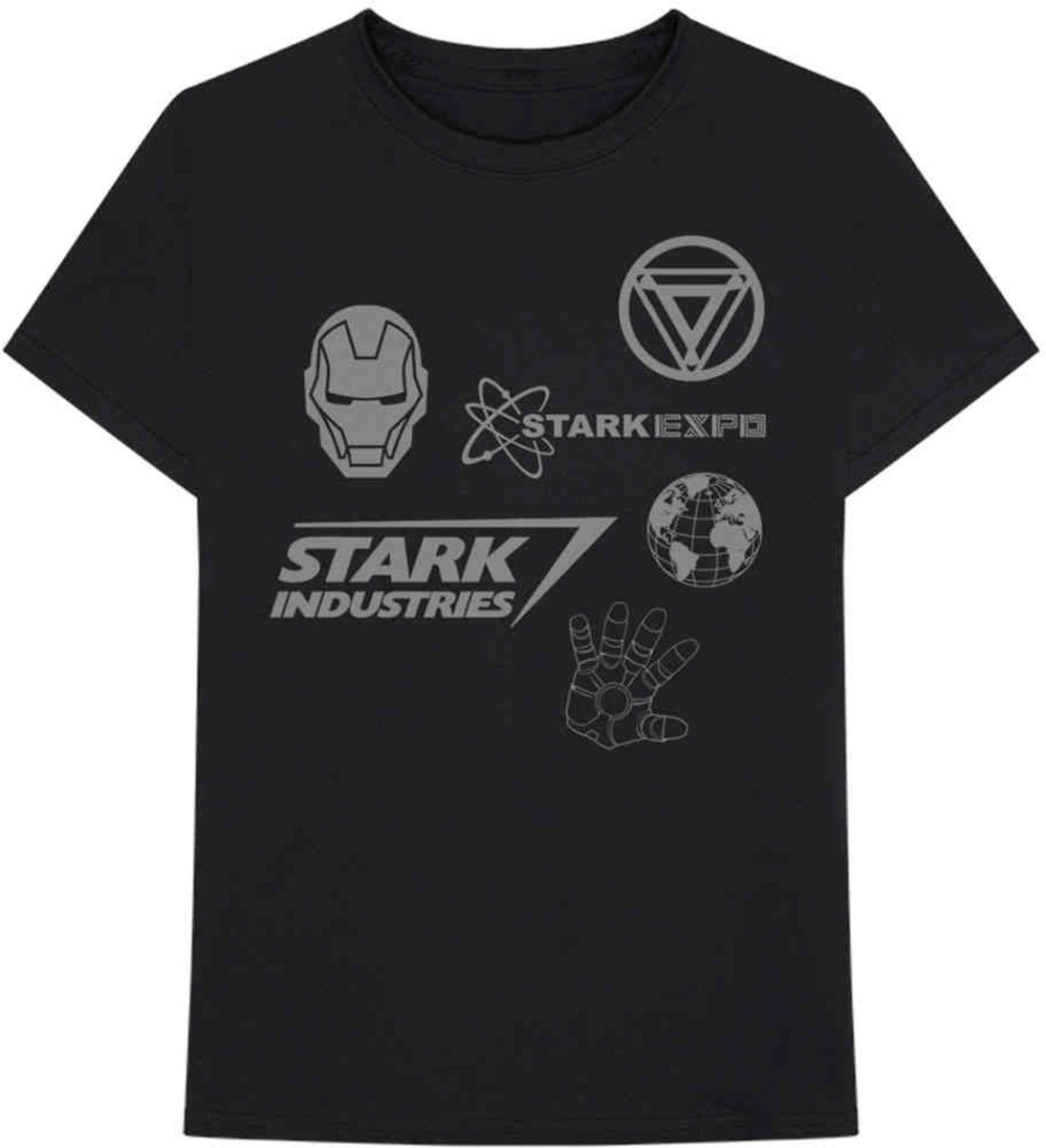 Marvel Iron Man Heren Tshirt -XL- Iron Man Stark Expo Zwart