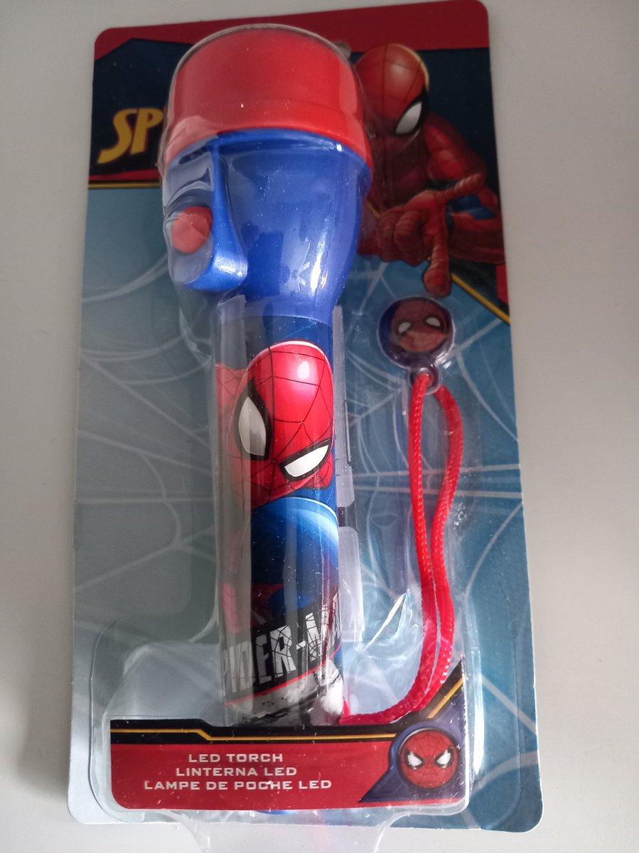 Spiderman zaklamp