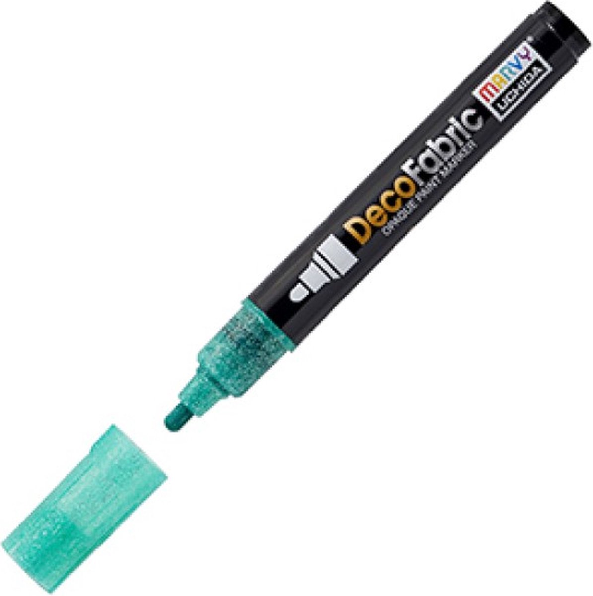 Marvy Uchida Deco Fabric Marker Glitter Green