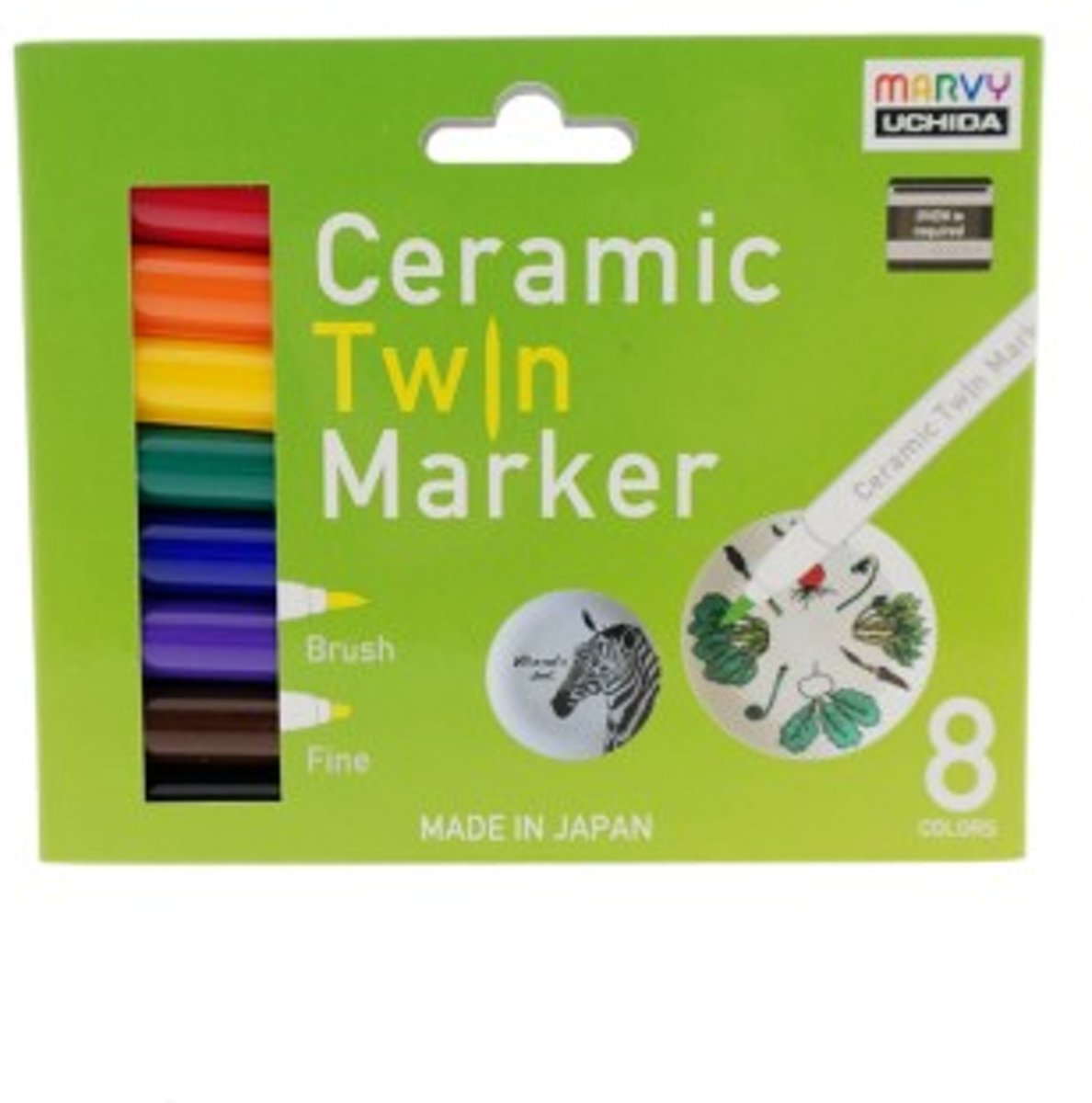Marvy Uchida Keramiek Twin Marker Set
