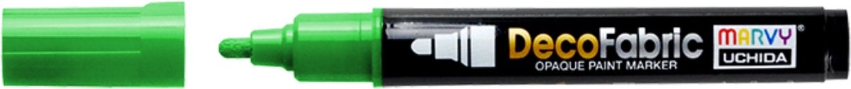 Marvy Uchida Textiel Verfmarker Bold Neon Groen