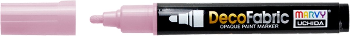 Marvy Uchida Textiel Verfmarker Bold Parelmoer Roze