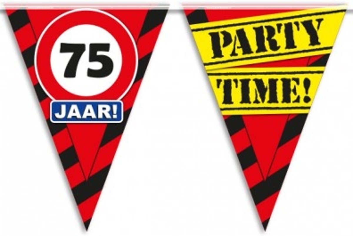 Paperdreams Party Vlaggen - 75 Jaar