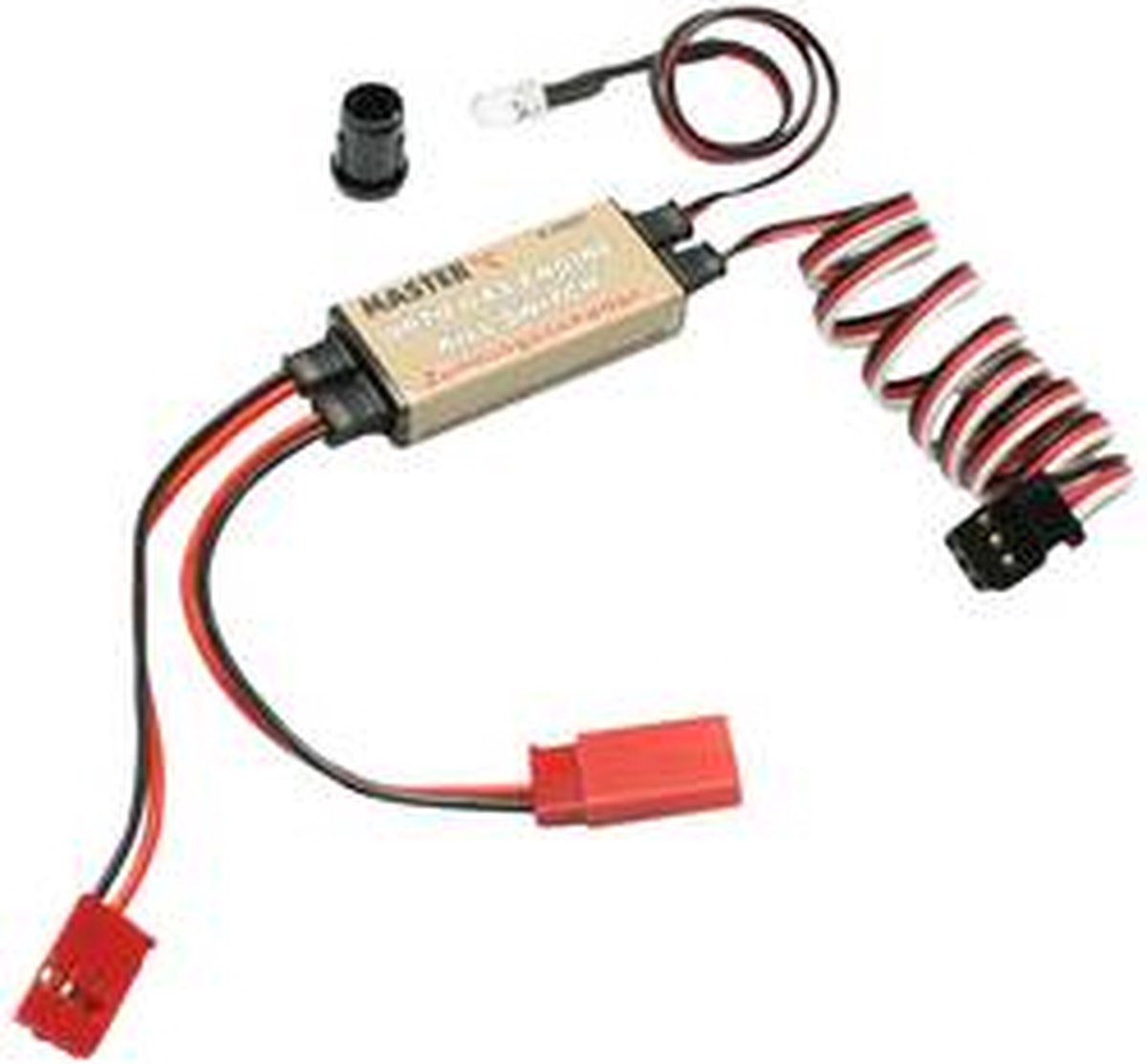 Master Modellbau C5207 Kill Switch Contactsschakelaar (l x b x h) 35 x 17 x 7 mm 1 stuk(s)