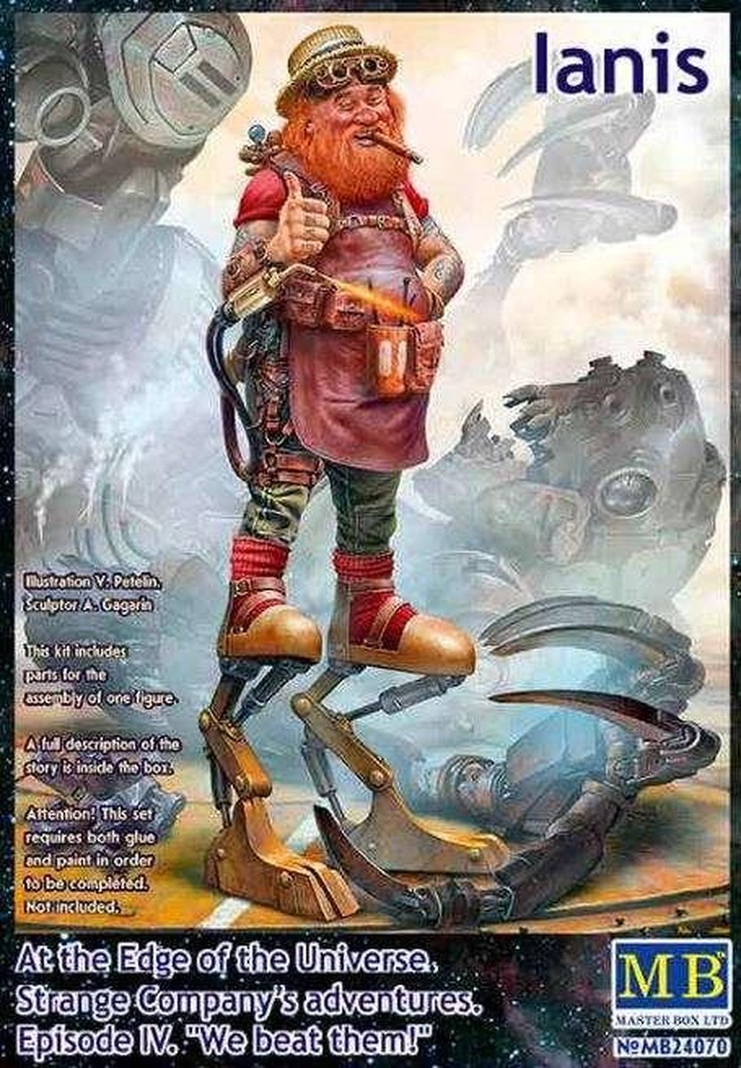 1:24 Master Box 24070 Lanis At the Edge Universe Strange Companys Adv. Episode IV Plastic kit