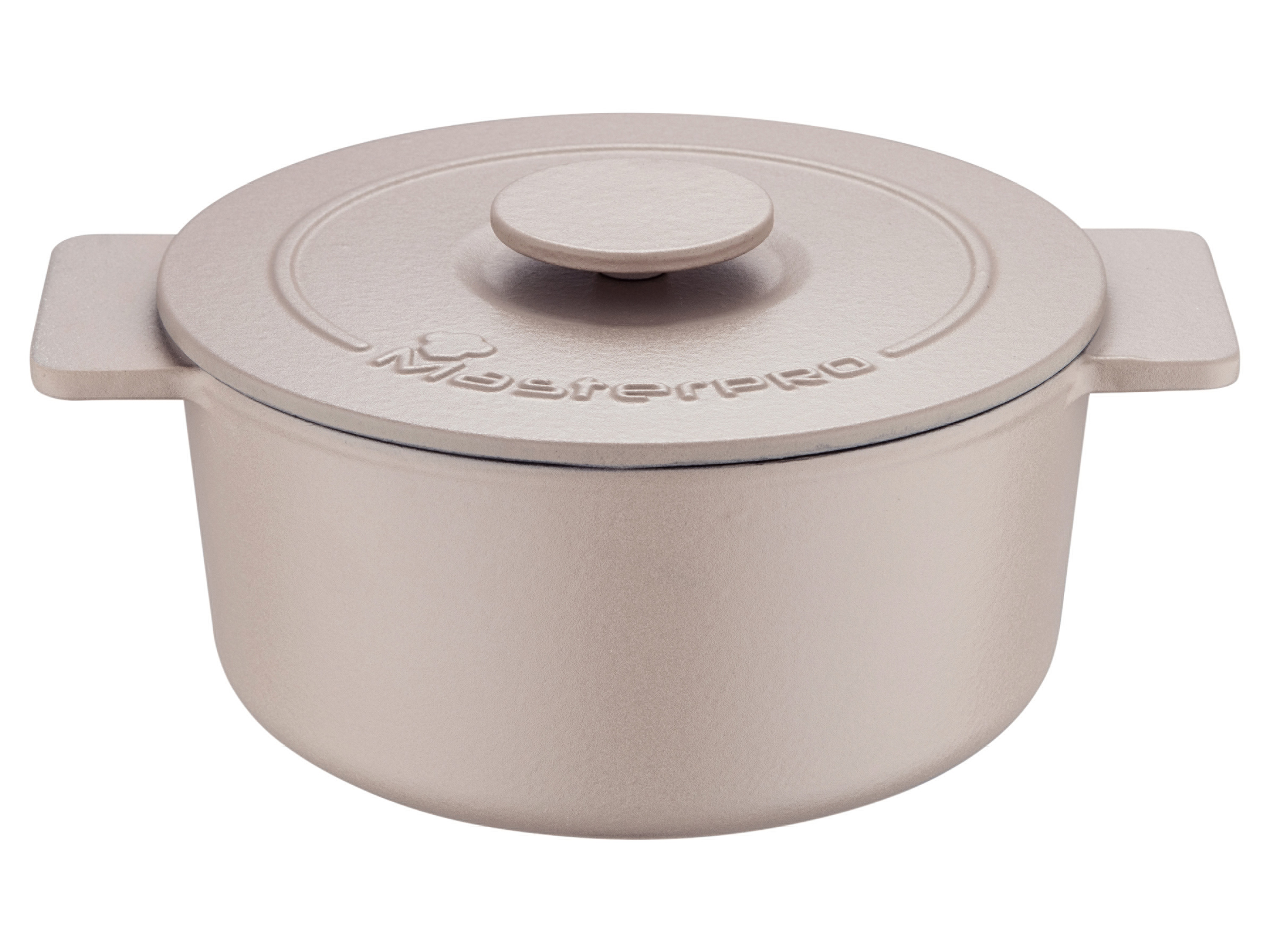 Masterpro Gietijzeren pan Ø 26 x 12 cm (Beige)