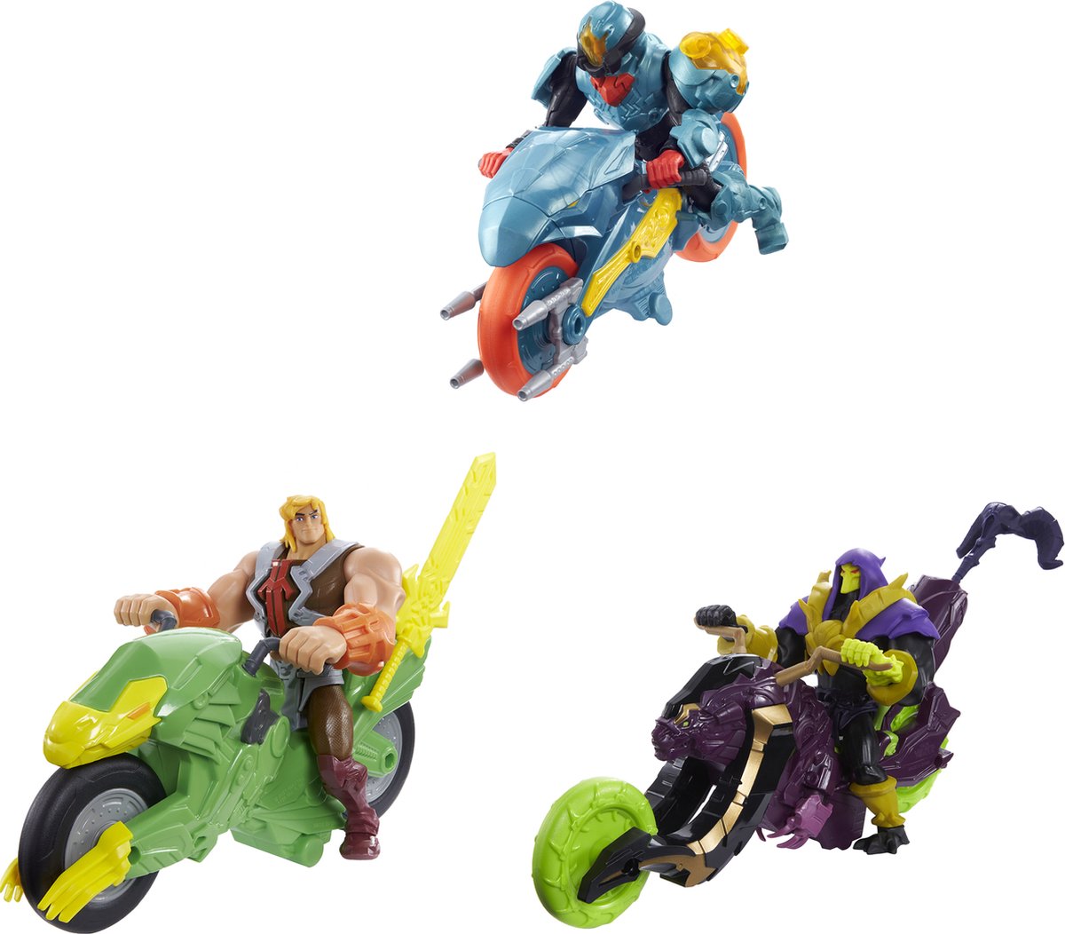 Masters of the Universe He-Man en The Assortiment Voertuigen