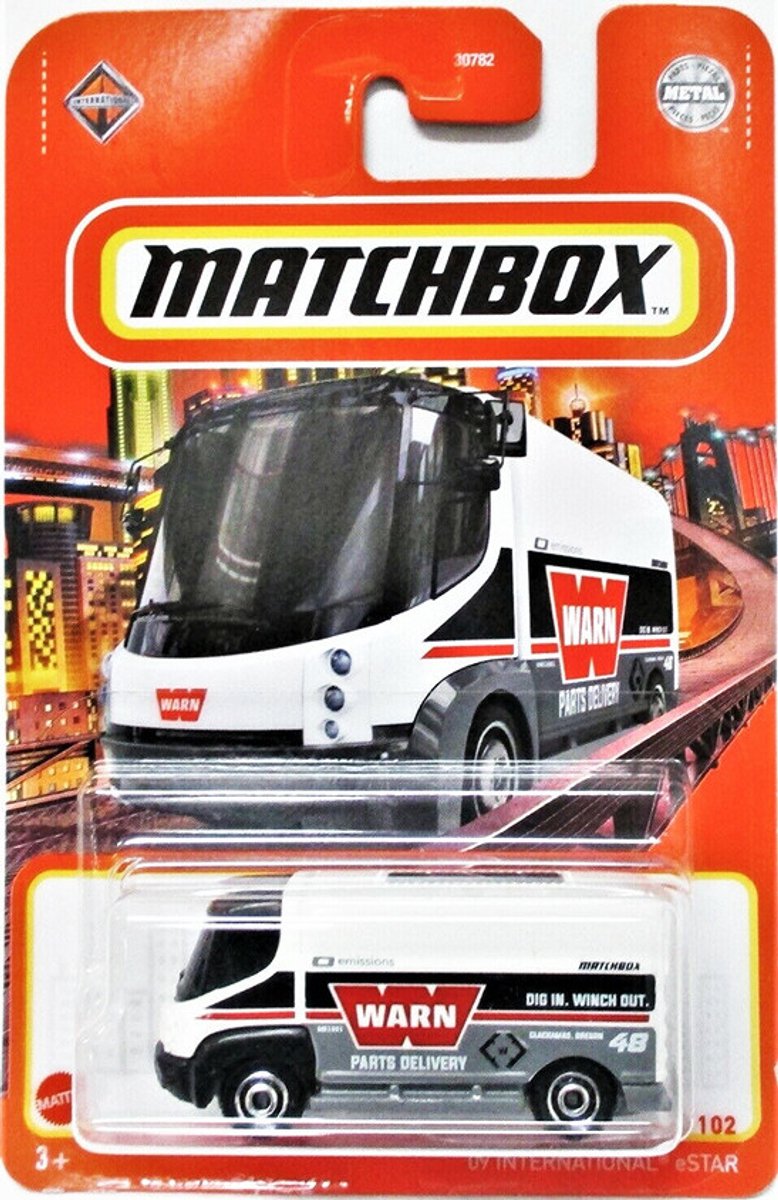 MATCHBOX 09 INTERNATIONAL eSTAR 76-100 GREY WHITE (1:64)