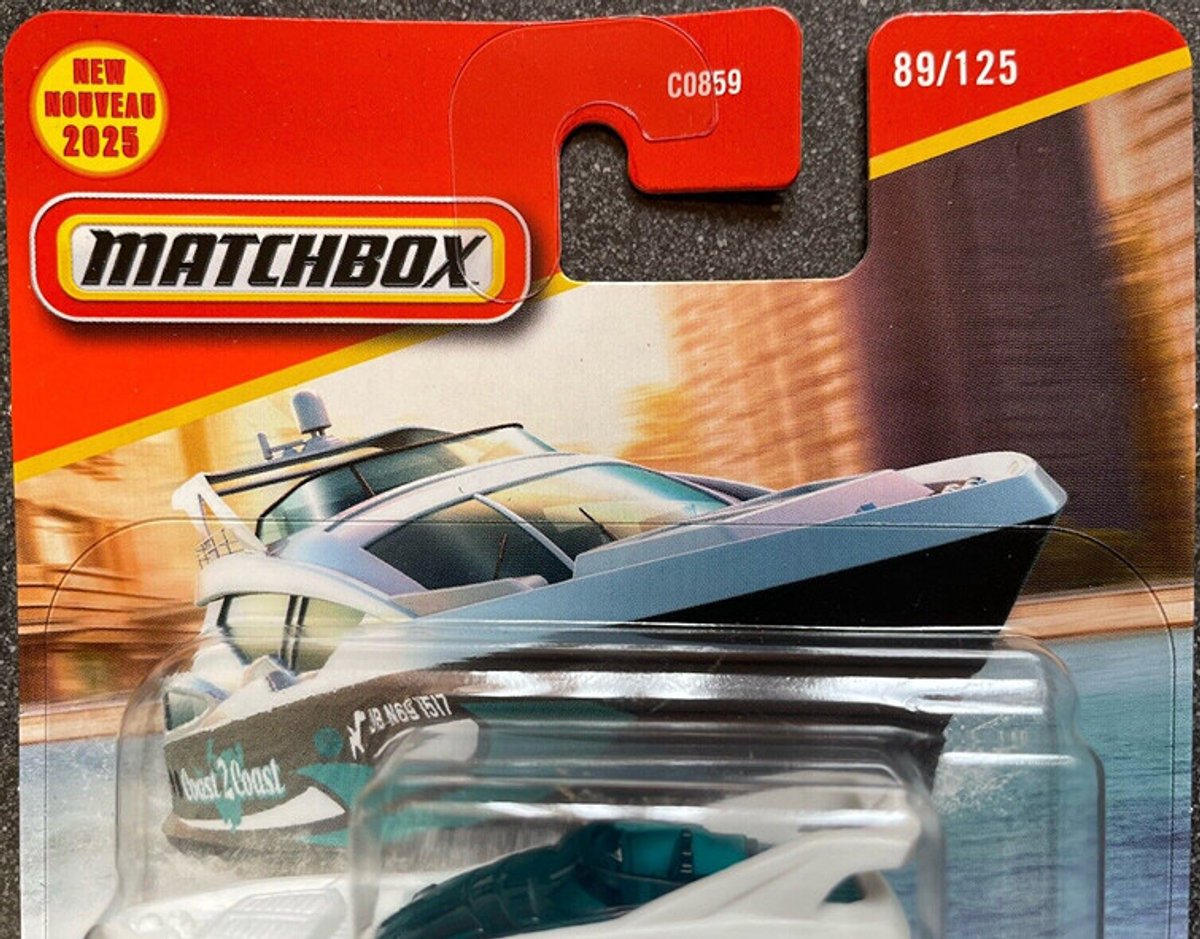 MATCHBOX COAST 2 COAST YACHT 89/125 1:64