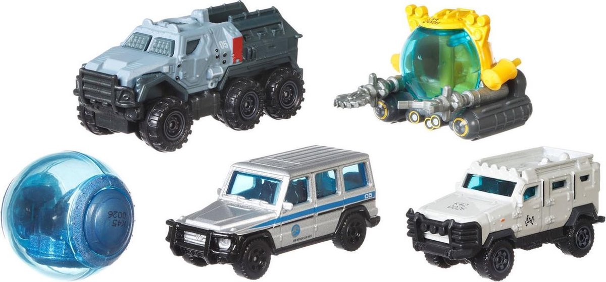 MATCHBOX JURASSIC WORLD METALEN VOERTUIGEN Assortiment