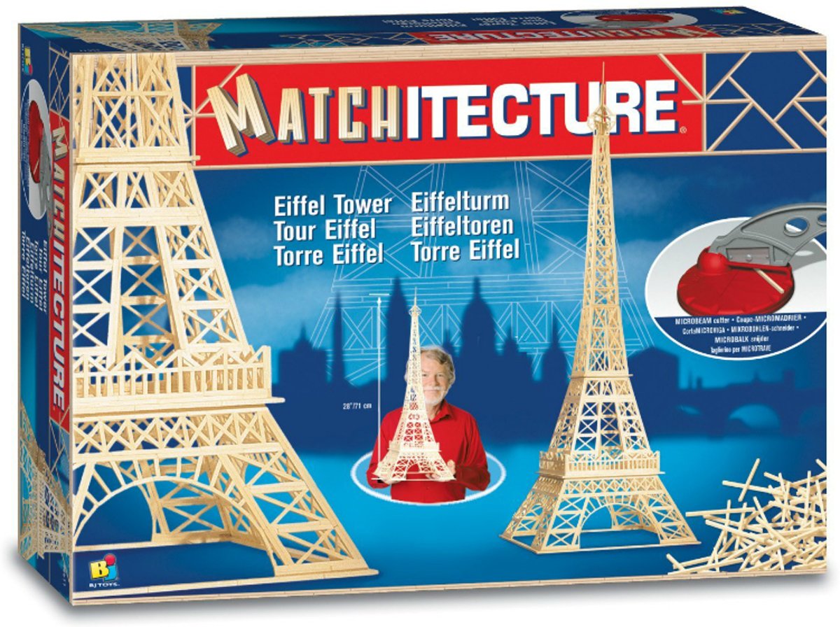 Matchitecture Eiffeltoren – Lucifer modelbouwpakket – 70 cm