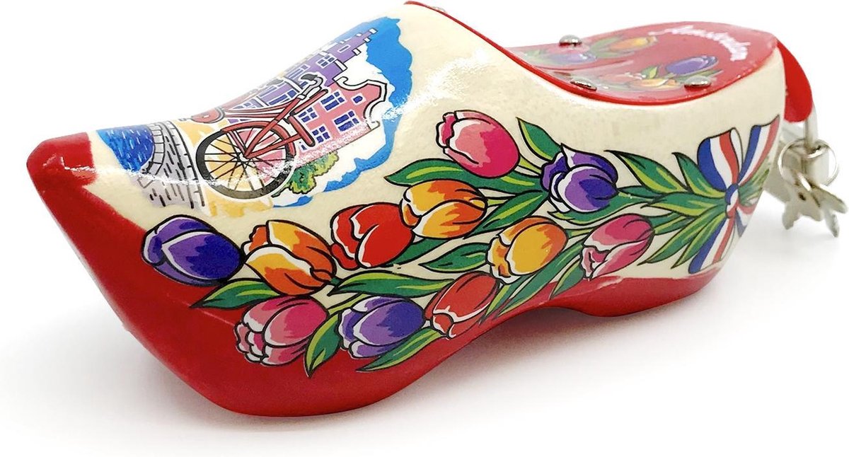 Spaarpot - Klomp - 15 cm - Amsterdam - Hollandse cadeautjes - Souvenir