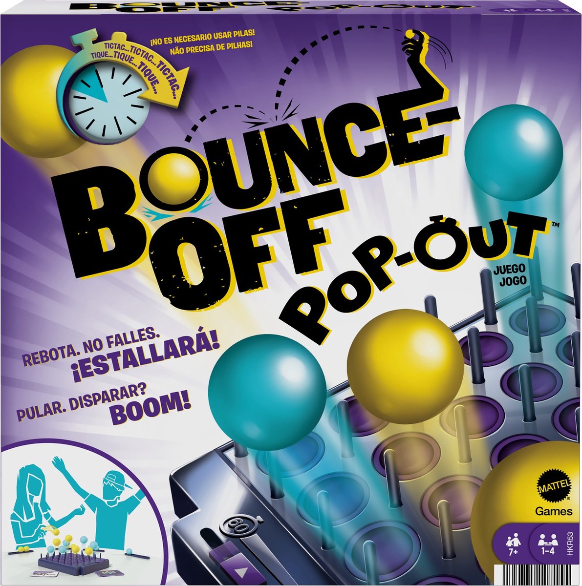 Bounce Off Pop Out - Actiespel