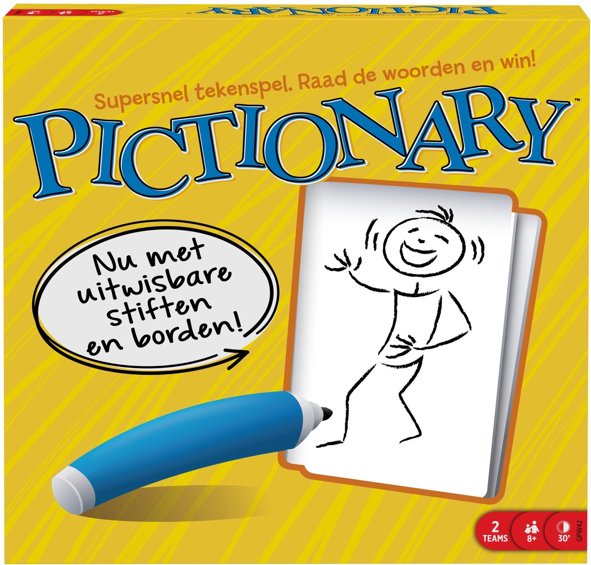 Mattel Games Pictionary Bordspel - Nederlands