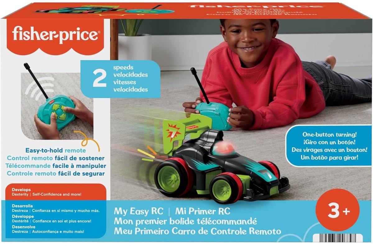 Fisher Price Mijn Eerste Radiografische Besturing Groen